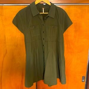 Free People - Ronnie Poplin Mini dress